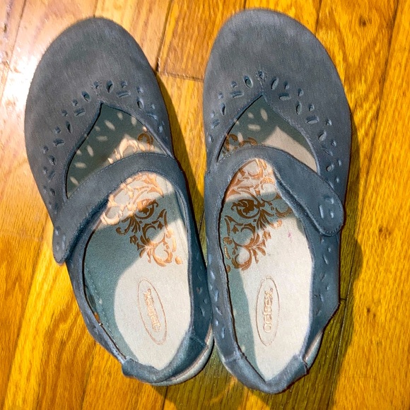 Aetrex shoes grey suede - Picture 2 of 10